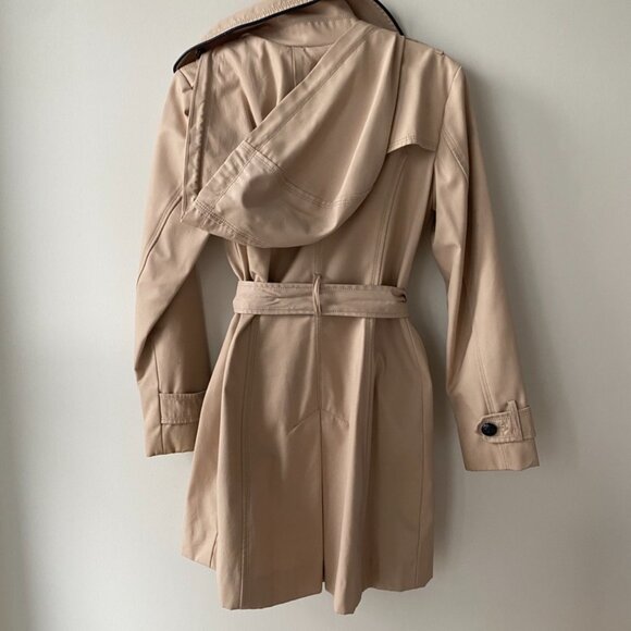 GUESS Double Breasted Trench Coat - Picture 2 of 11
